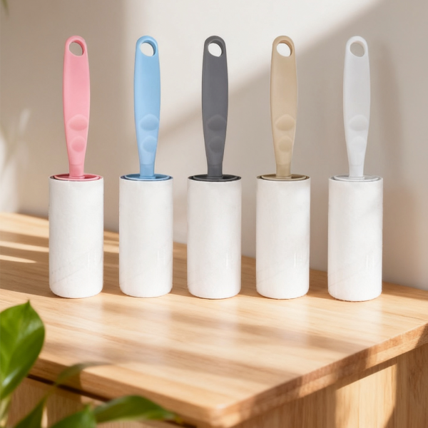 Slim Handheld Lint Roller, Household Sticky Hair Remover for Bedding, Clothes and Furniture