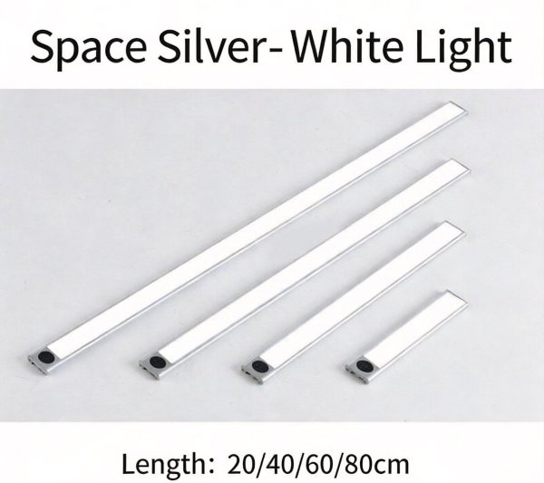 Durable & Energy-Efficient Built with high-quality LEDs and a long-lasting sensor, this under cabinet light bar consumes minimal energy while providing reliable illumination. The low-profile aluminum body ensures heat dissipation for extended use. This energy-efficient hand sweep LED strip light has a service life of up to 50,000 hours