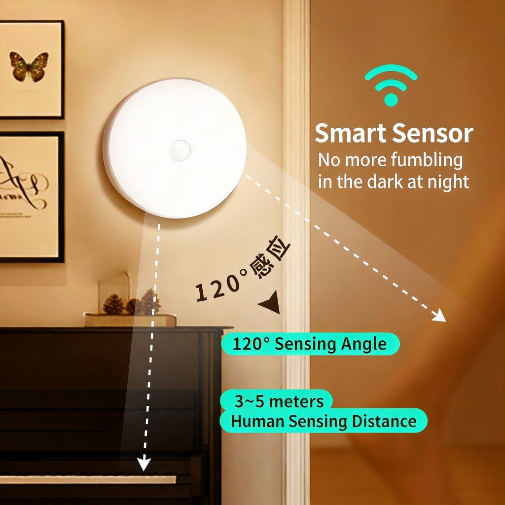 portable LED night light for campingbattery powered night light with adjustable brightness